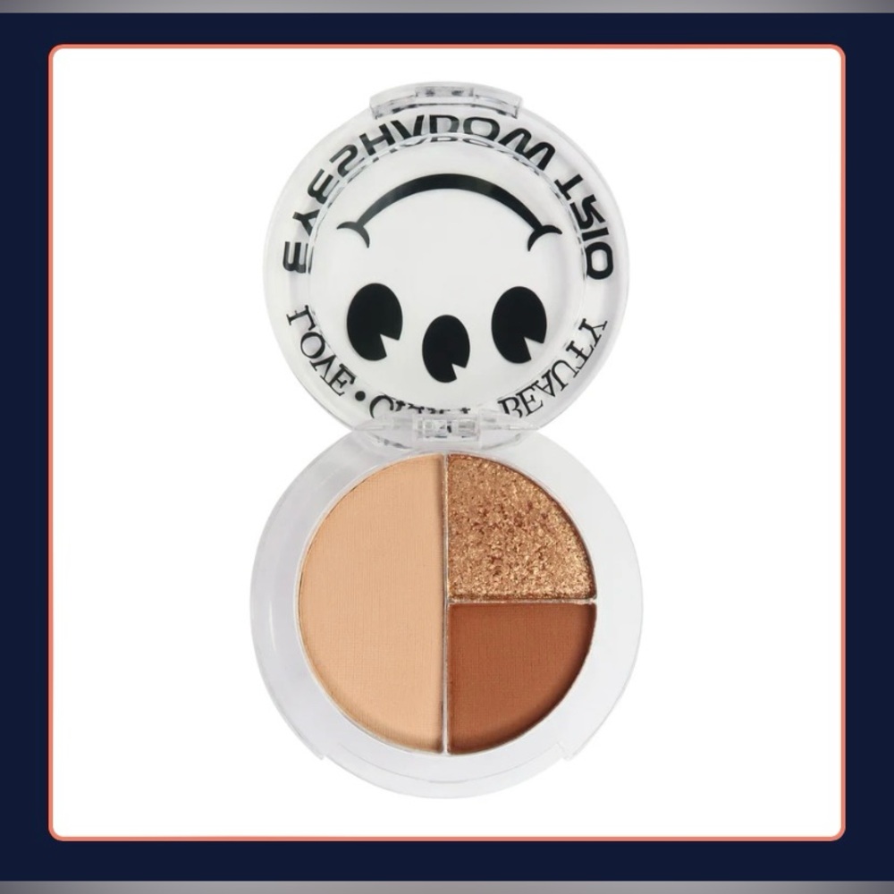 NWT Love + Craft + Beauty Lovecraft Eyeshadow Trio Muted Techno Sealed